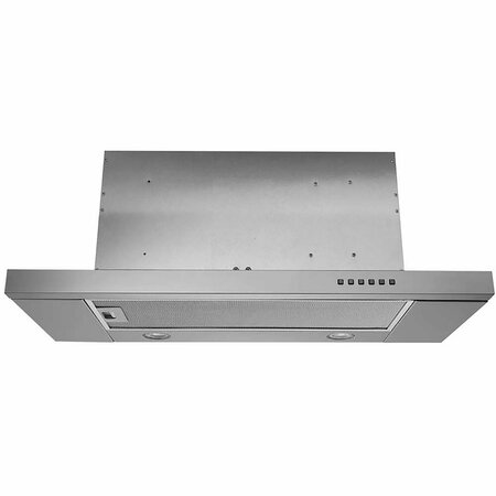 ALMO 36-in. Broan ELITE Slide Out Range Hood with LED Lighting and 400 CFM Blower EBS1364SS